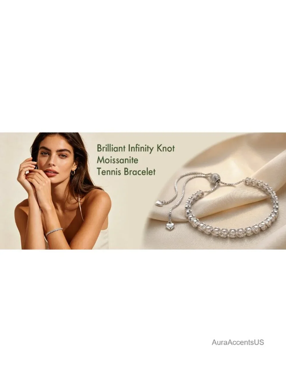 11.11ct Moissanite Tennis Bracelet 925 Sterling Silver Plated White Gold